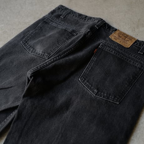 [W36 L30] Levi's 505_Sulfur Black Orenge Tab_90s_no.6