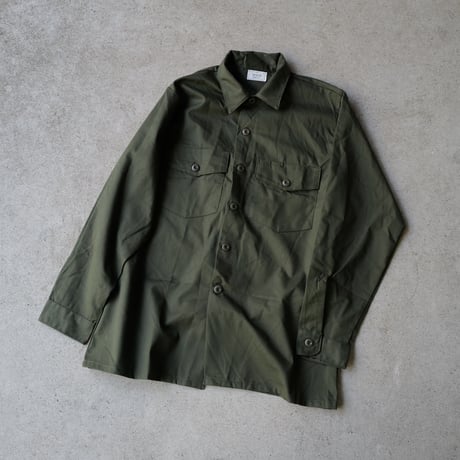 ［XL (16 1/2)］USARMY Olive Green Shirts_deadstock_no.13