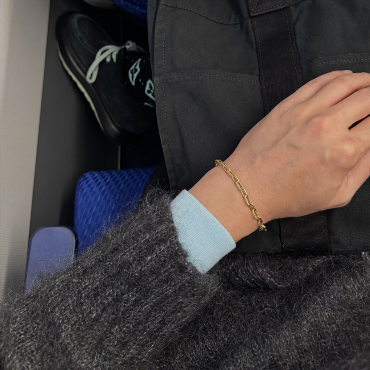 新品 anytee Diamond Blue Dyed Long Tee 2XL anytee classics] Light Blue Dyed Long Tee | an