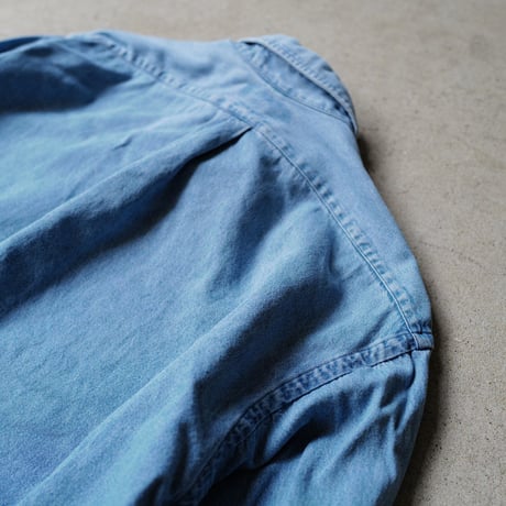 ［XL］BIG SHIRT by Ralph Lauren_denim_90s vintage_no.2