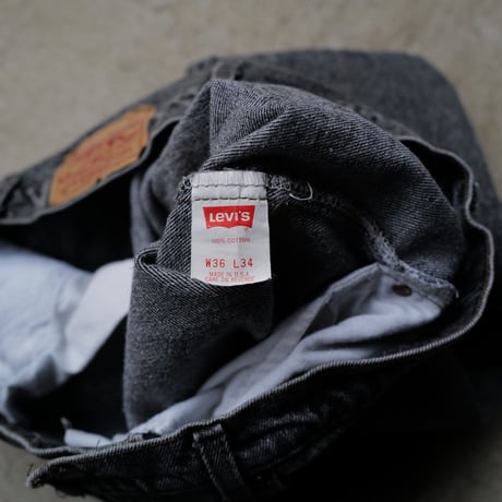 [W36 L29] Levi's 505_Washed Gray_80s_no.8