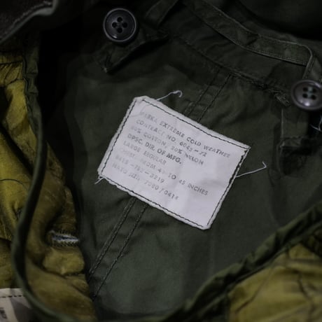 ［L］m65 parka_fullset_black zipper_no.92