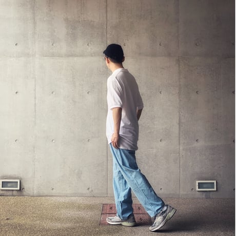 [W36 L32] POLO Chambray 2tuck pants_MADE IN USA_80-90s vintage_no.3