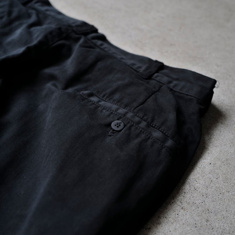 W35 L30] Super Black_VINTAGE POLO CHINO 2tuck