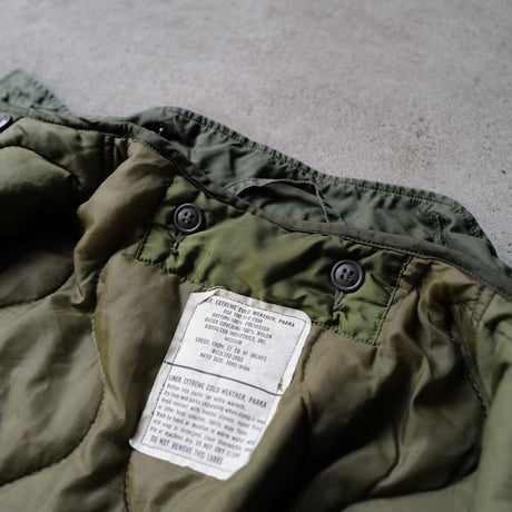 ［M］m65 parka_Black zipper