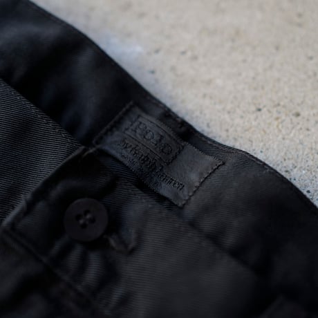 [W34 L29] Super Black_VINTAGE POLO 2tuck Pants_no.10