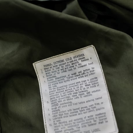 ［M］m65 parka_fullset_1970's_deadstock_1970's_no.3