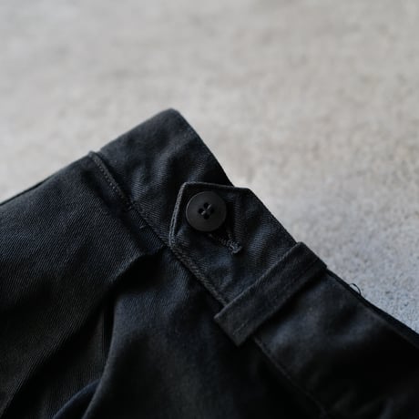 [W35 L30] Super Black_VINTAGE POLO CHINO 2tuck Pants_no.16