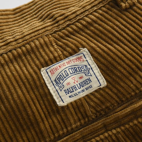 [W34 L31] POLO CORDUROY 2TUCK PANTS_80-90s vintage_no.126