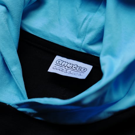 [anytee classics] "Black Mint" Two Tone Hoodie