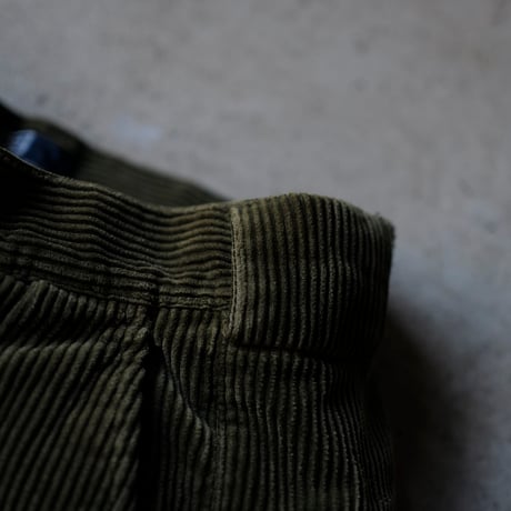 [W33 L30] VINTAGE POLO CORDUROY 2tuck PANTS_no.3
