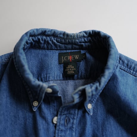 ［L］Old J.CREW_90s vintage_denim shirt