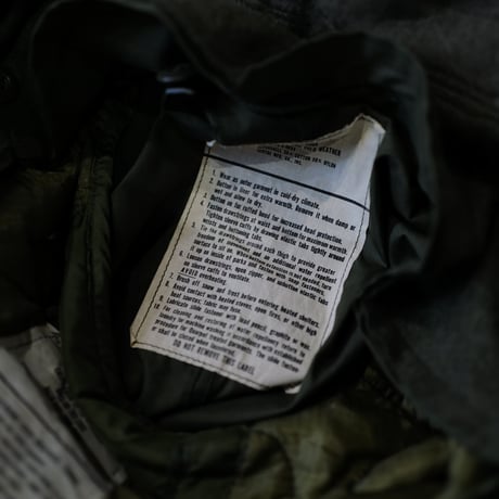 ［M］m65 parka_fullset_1970's_deadstock_no.1