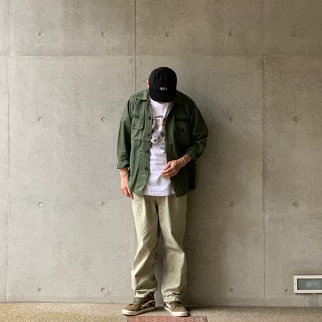 ［L fit］USARMY Olive Green Shirts_First model
