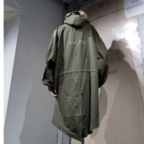 ［L］m48 parka with stencil