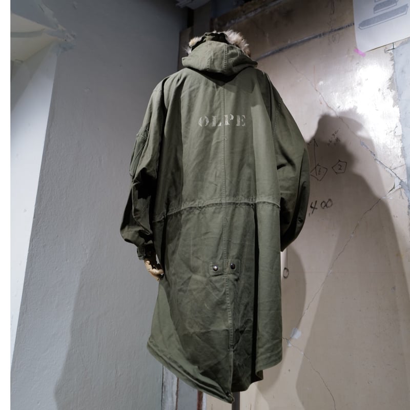 L］m48 parka with stencil | anytee