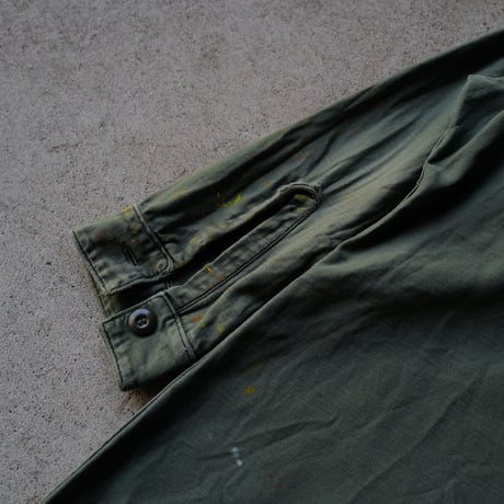 ［XXL (17 1/2)］USARMY Olive Green Shirts_Cotton100_no.6