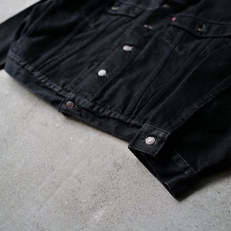 ［L］Levi's Trucker Jaket_Sulfur Black