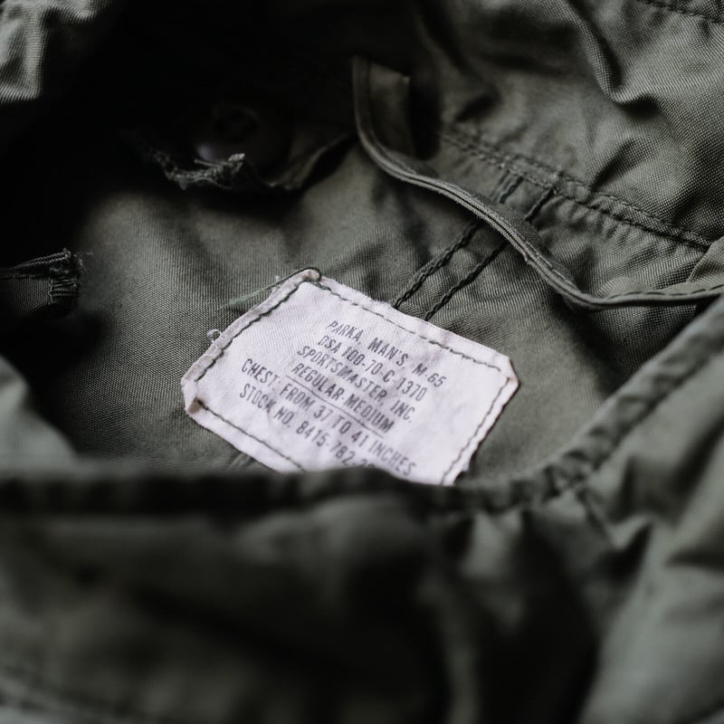 オンライン専用［M］m65 parka_First model_deadstock_no.16