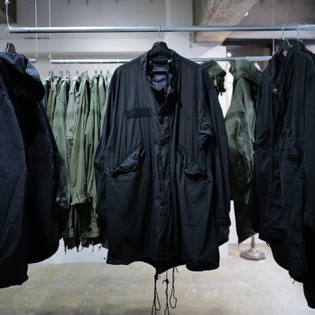 ［M］Super Black_m65 parka_店頭でも販売