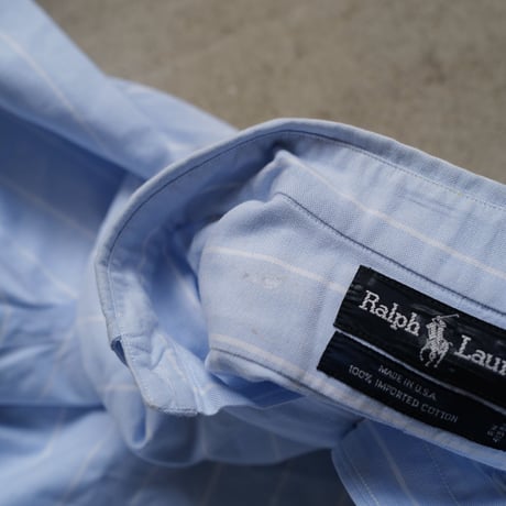 ［XL］USA Button Down Shirt by Ralph Lauren_chambray_80-90s vintage_no.7