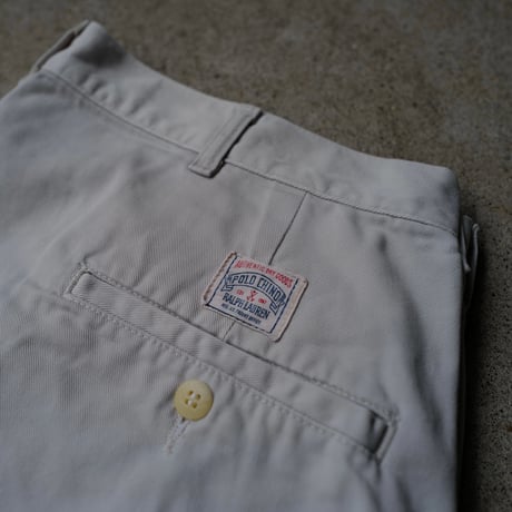 [W36] POLO CHINO 2tuck shorts_made in USA_80-90s vintage_no.34