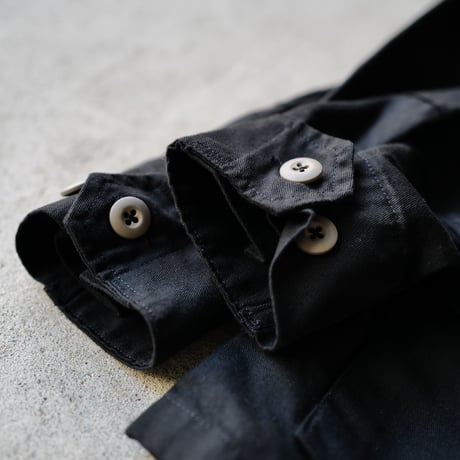 [L-Regular] Super Black_B.D.U. Conbat Coat_no.1