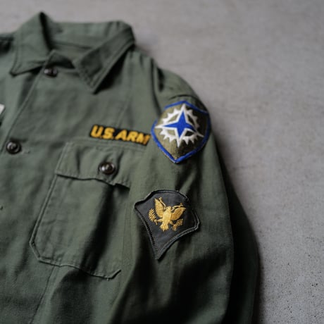 ［L fit］USARMY Olive Green Shirts_First model_no.1