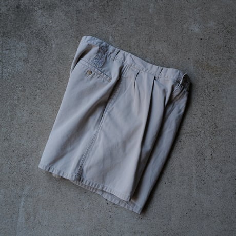 [W32] POLO CHINO SHORTS 2tuck_90s vintag