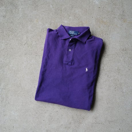 ［M-L］POLO SHIRT_MADE IN USA_80-90s vintage_no13