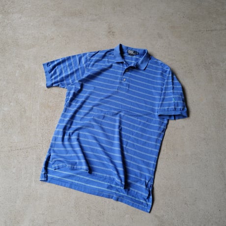 ［L］POLO SHIRT_MADE IN USA_80-90s vintage_no.8