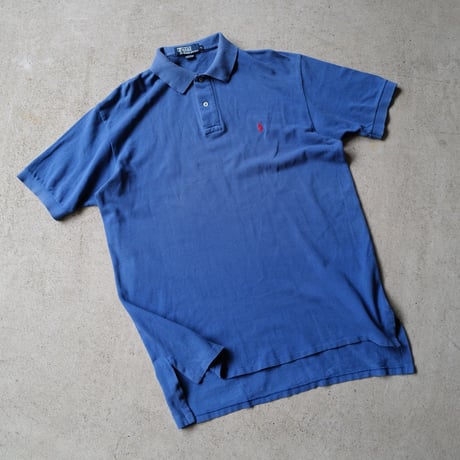［L］POLO SHIRT_MADE IN USA_80-90s vintage
