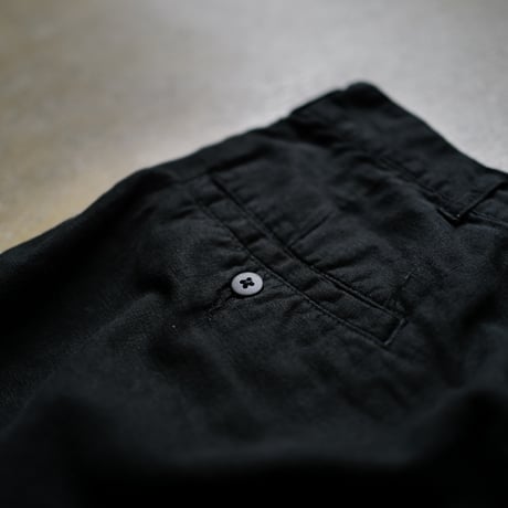 ［W36］Super Black_Linen SHORTS by Polo Ralph Lauren_E1