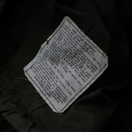 ［M］m65 parka_Mini tag model_fullset_deadstock_no.2