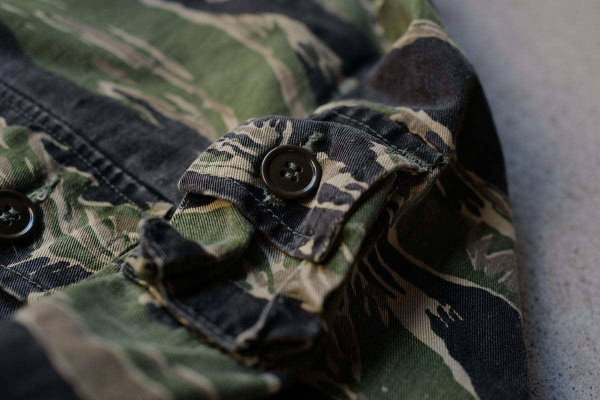 anytee購入　Tiger Stripe Camo Jacket USA製 anytee購入Tiger Stripe Camo Jacket USA製