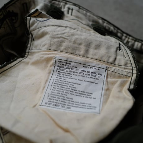 ［L-Regular］USARMY M-65 Trousers_deadstock_no.20