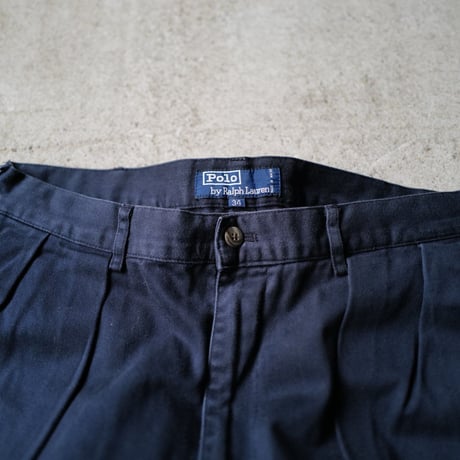 [W34 L32] POLO CHINO PANTS 2tuck_90s vintage_no.3