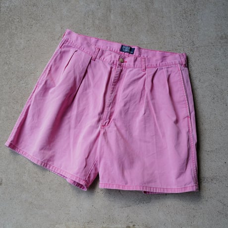 [W35] POLO CHINO SHORTS 2tuck_90s vintage_no.1