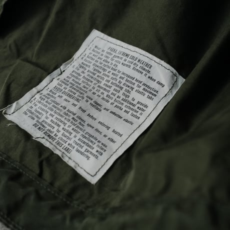 ポップアップ先行［S］m65 parka_Mini Tag model_no.15