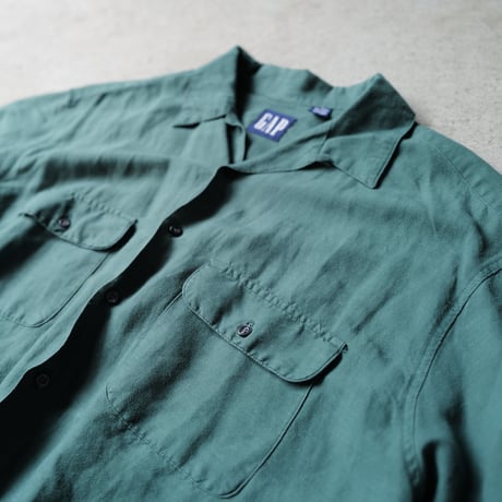 ［M］Old Gap shirts_made in Hong Kong_90s vintage_no.9