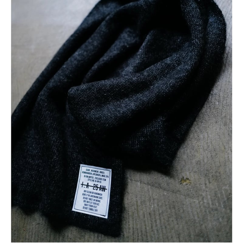 Kid Mohair Neckwear Scarf 