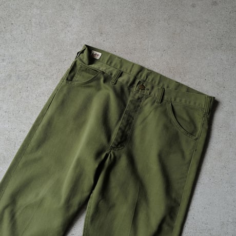 ［W36 L31］Lee Riders Olive_70's