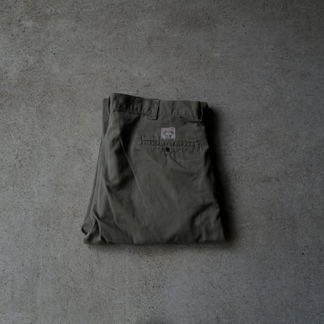 ［W38 L30］VINTAGE POLO CHINO 2tuck PANTS_Military Olive_no.2