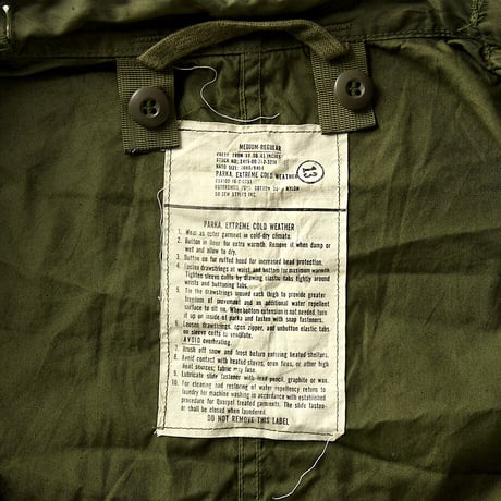 ［M］m65 parka_deadstock_no.222