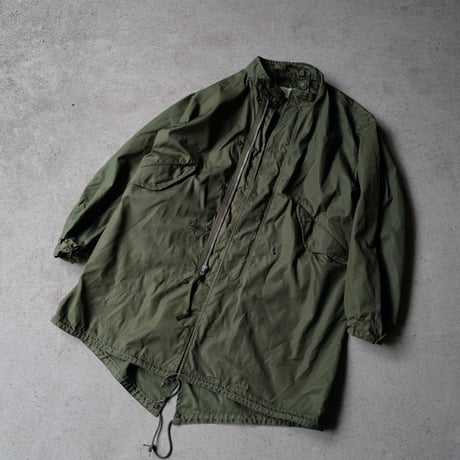 ［S］m65 parka_First Model_Silver Zipper