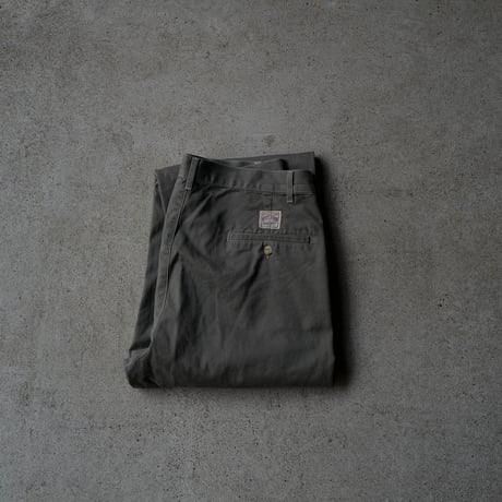 ［W34 L30］VINTAGE POLO CHINO 2tuck PANTS_Military Olive_no.4