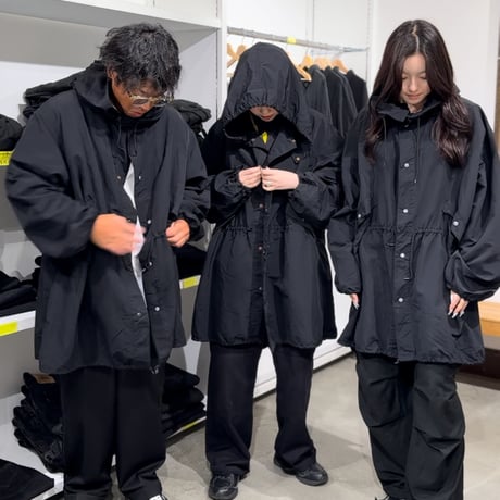 ［M］Super Black_usarmy nylon parka