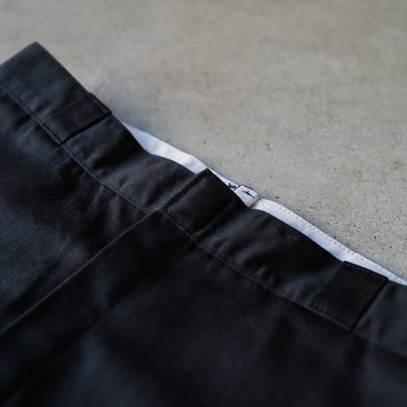 ［W38 L30］Vintage Black Pants_Dickies 874 made in USA_deadstock_no.6
