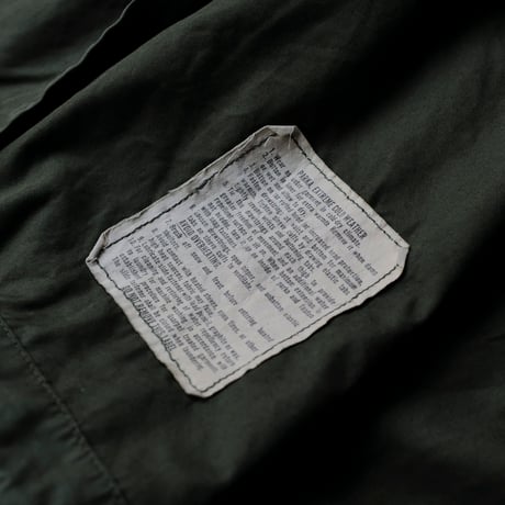 ［M］m65 parka_mini tag model_deadstock_no.107
