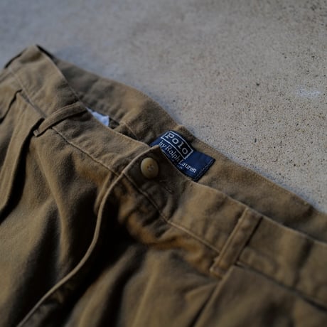[W34 L30] VINTAGE POLO CHINO 2tuck Pants_no.7
